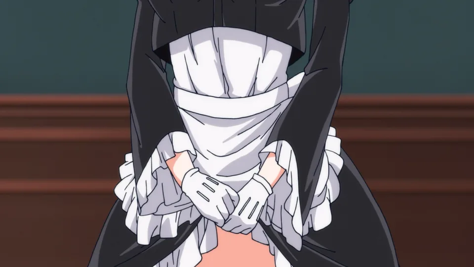 [AmateurSubs] Maid Kyouiku Botsuraku Kizoku Rurikawa Tsubaki - 02 (English subs) [WEBRip 1080p HEVC AAC] (The Animation)
