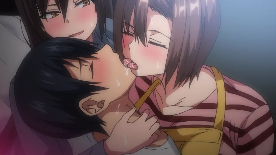 [AmateurSubs] Kyonyuu ga Futari Inai to Bokki Shinai Otto no Tame ni Tomodachi wo Tsuretekita Tsuma 01-02 (English subs) [WEBRip 720p HEVC AAC] (巨乳が2人いないと勃起しない夫のために友達を連れてきた妻 )