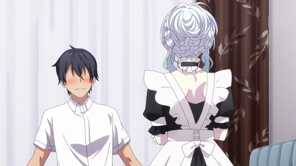 [Doomdos] - Hitozukiai ga Nigate na Miboujin no Yukionna-san to Noroi no Yubiwa - S01E03 [Uncensored] [720p OV WEB-DL] [The Lonely Snow Widow and the Cursed Ring]