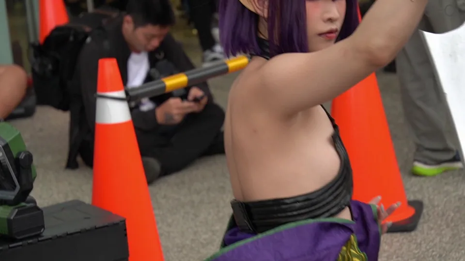 エロボディ、エロポーズでカメコを挑発！コスプレイベントは撮られた者が強者だ！　コスイベ撮影74