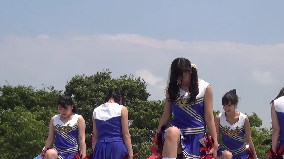 【非圧縮 高画質FHD】S級プレミアムセクシーチア　HD34-03（全4部作）, 地方スポーツイベントで応援　チア応援ダンス　パート②, P04706
