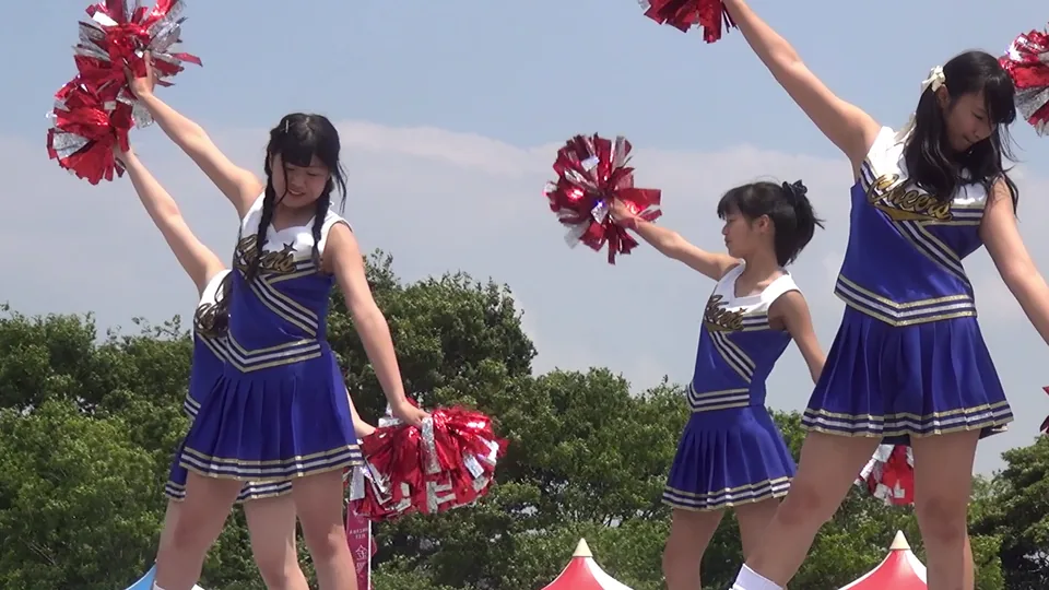【非圧縮 高画質FHD】S級プレミアムセクシーチア　HD34-03（全4部作）, 地方スポーツイベントで応援　チア応援ダンス　パート②, P04706