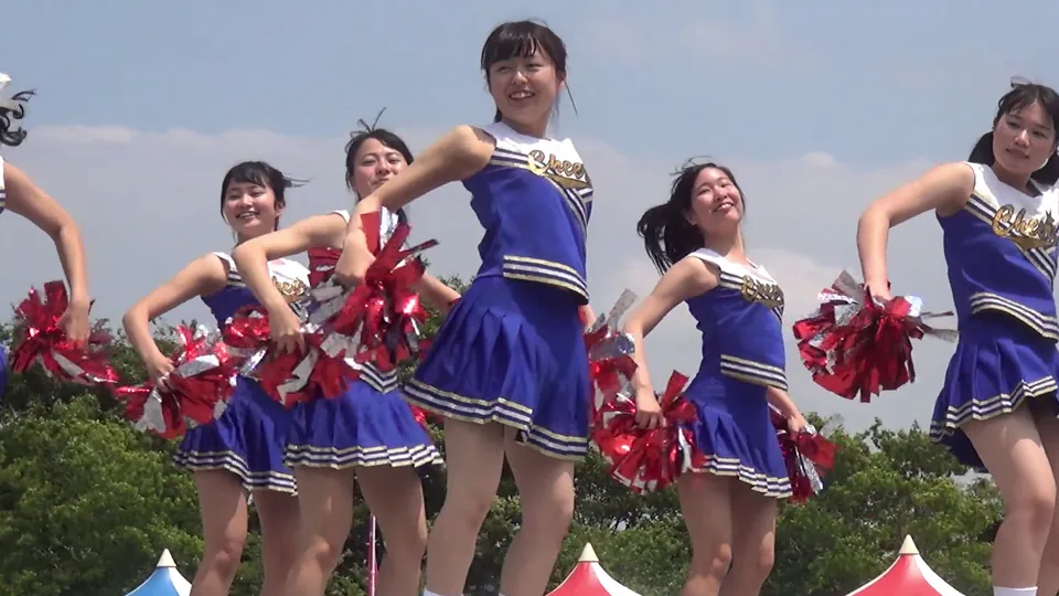 【非圧縮 高画質FHD】S級プレミアムセクシーチア　HD34-03（全4部作）, 地方スポーツイベントで応援　チア応援ダンス　パート②, P04706
