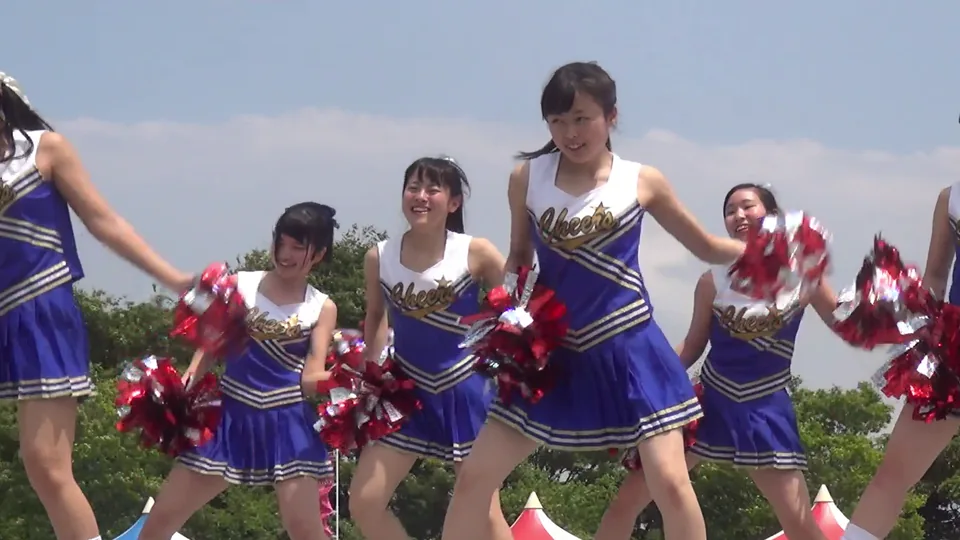 【非圧縮 高画質FHD】S級プレミアムセクシーチア　HD34-03（全4部作）, 地方スポーツイベントで応援　チア応援ダンス　パート②, P04706