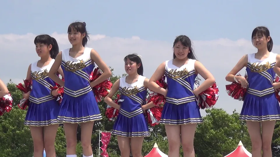 【非圧縮 高画質FHD】S級プレミアムセクシーチア　HD34-03（全4部作）, 地方スポーツイベントで応援　チア応援ダンス　パート②, P04706