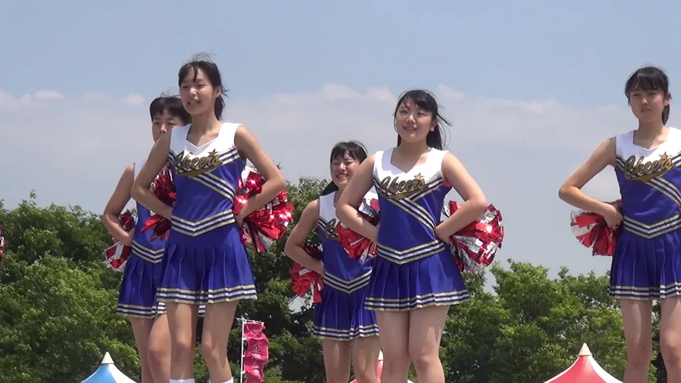 【非圧縮 高画質FHD】S級プレミアムセクシーチア　HD34-03（全4部作）, 地方スポーツイベントで応援　チア応援ダンス　パート②, P04706