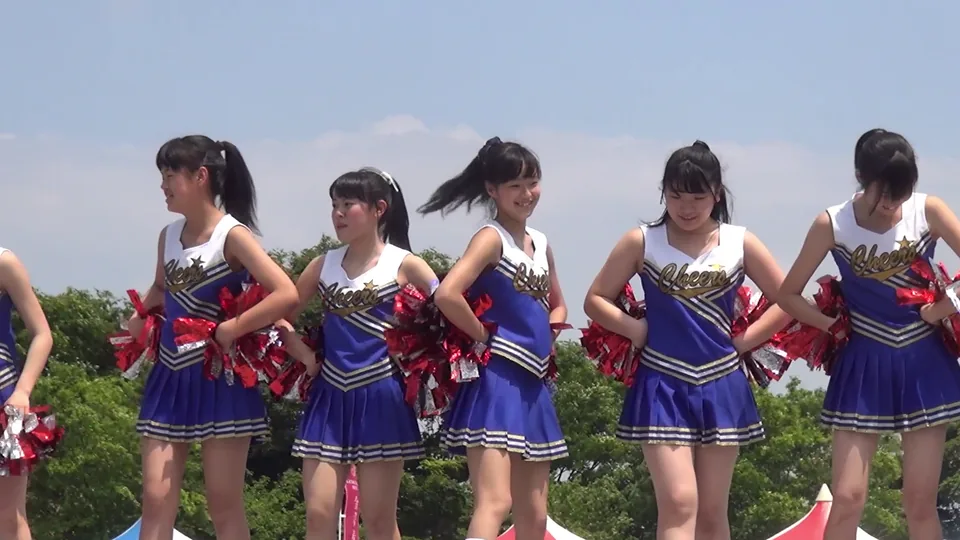 【非圧縮 高画質FHD】S級プレミアムセクシーチア　HD34-03（全4部作）, 地方スポーツイベントで応援　チア応援ダンス　パート②, P04706