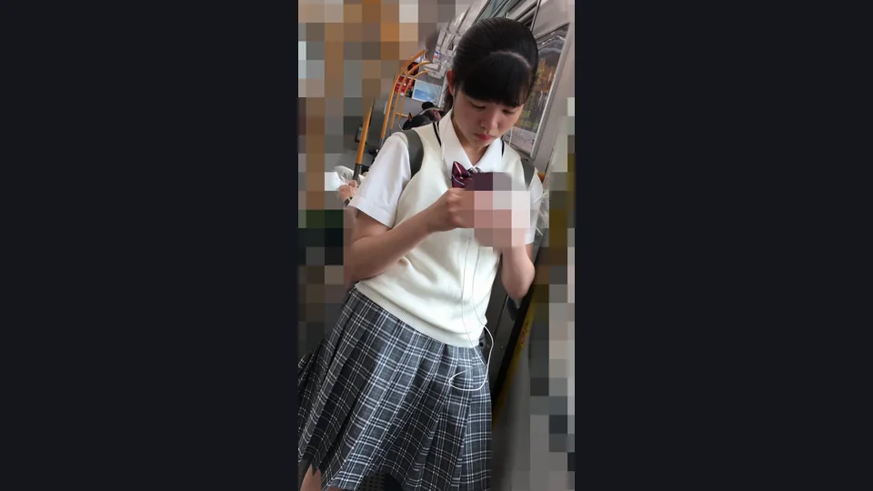 【制服JKは癒しです！21 制服もいろいろ！】見つめていたい！Joe JK Collection No.02, パンチラ盗撮 OLさん 白パンツを電車内で無理やり撮影, 制服コスプレ娘のパンティ　Vol.3