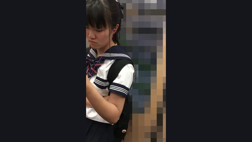 【制服JKは癒しです！21 制服もいろいろ！】見つめていたい！Joe JK Collection No.02, パンチラ盗撮 OLさん 白パンツを電車内で無理やり撮影, 制服コスプレ娘のパンティ　Vol.3