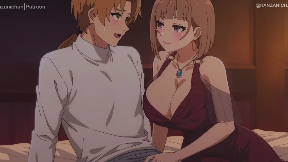 (同人アニメ)[261019][Ranzanichan] Rudeus x The fourth wife – Mushoku Tensei – Full Animation